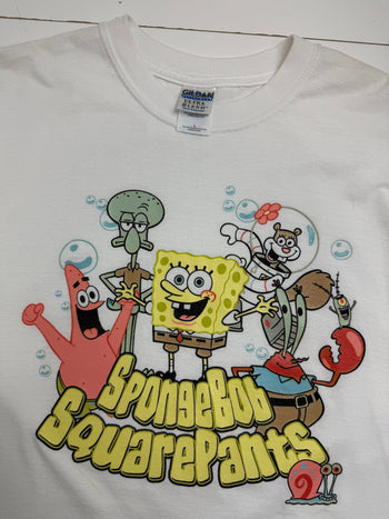 Vintage 2000's Spongebob Squarepants Tee White