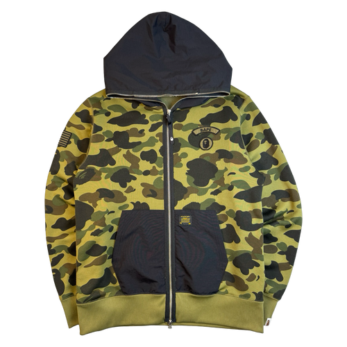 Bape 1st Camo Full Zip Hoodie (USED) | Vintage Clothing Store Canada