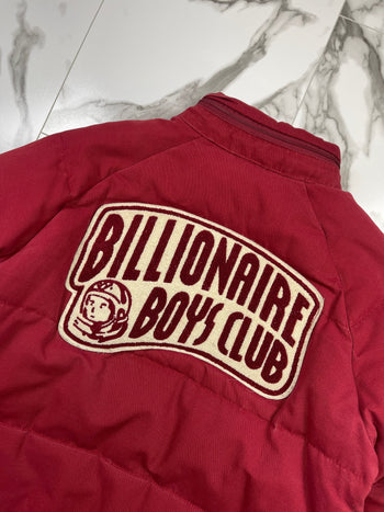 Billionaire Boys Club Canvas Puffer Jacket Red (USED)