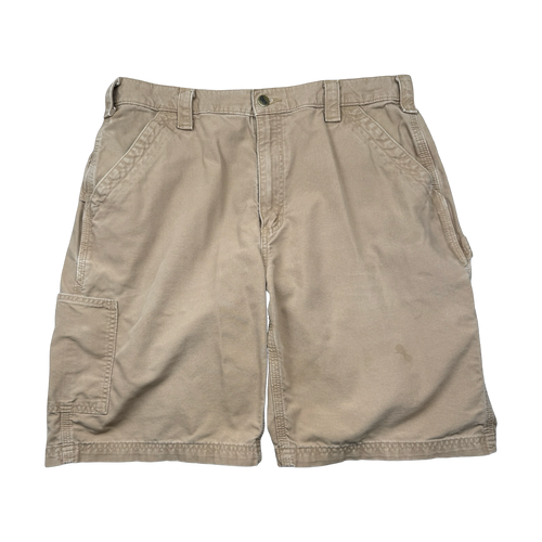 Carhartt Original Fit Carpenter Shorts Light Brown | Vintage Clothing Store Canada