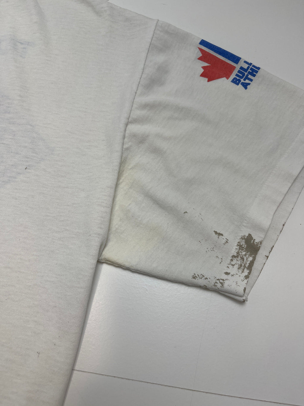 Vintage '91 Bulletin Athletics Toronto Blue Jays AOP Tee White