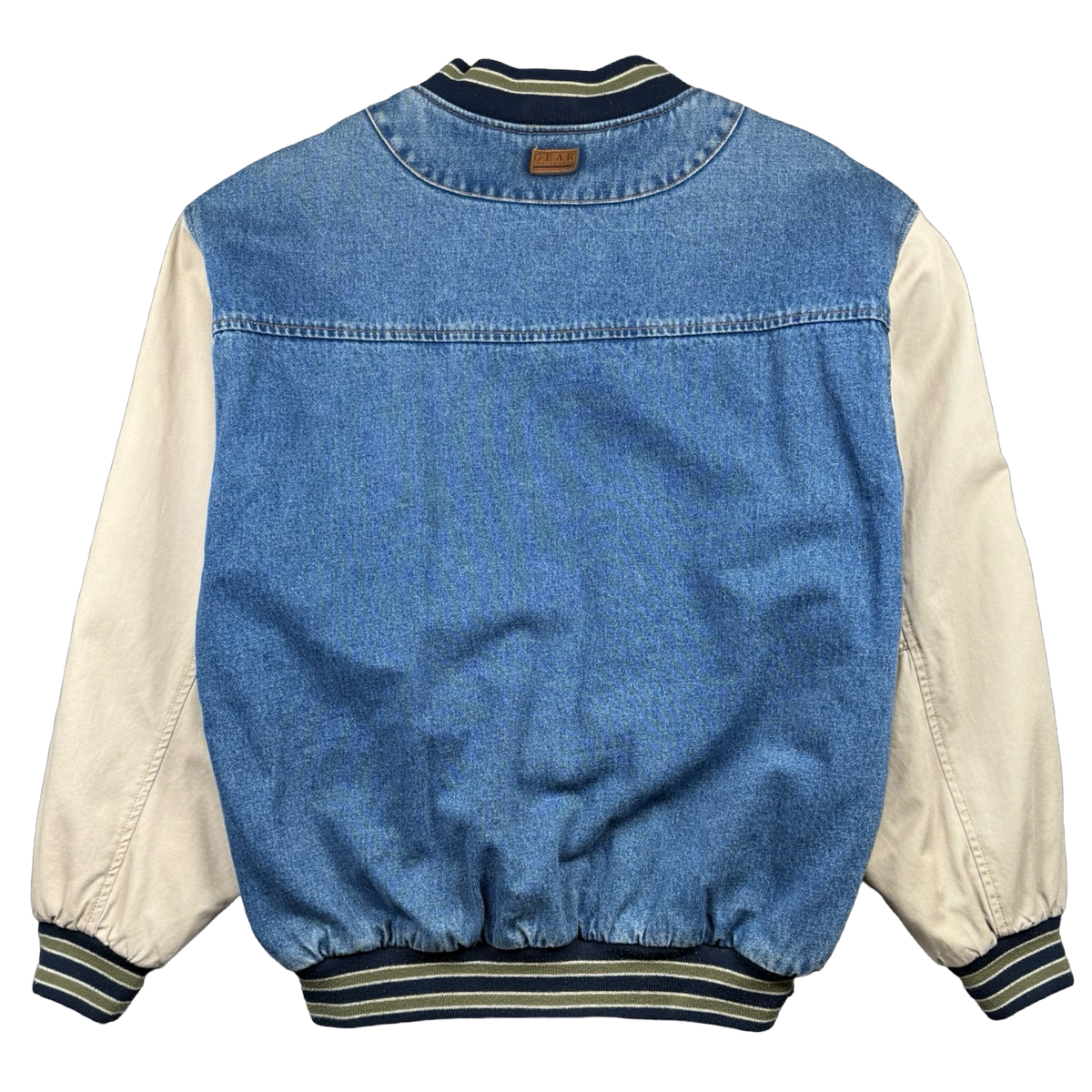 Vintage Gear BMW Denim Varsity Jacket