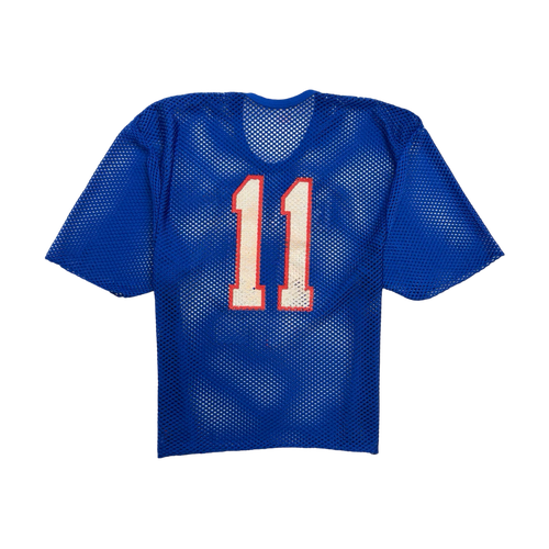 Vintage 90s NY Giants Mesh Football Jersey Blue | Vintage Clothing Store Canada