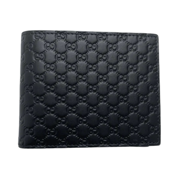 Gucci Monogram Bifold Wallet Black