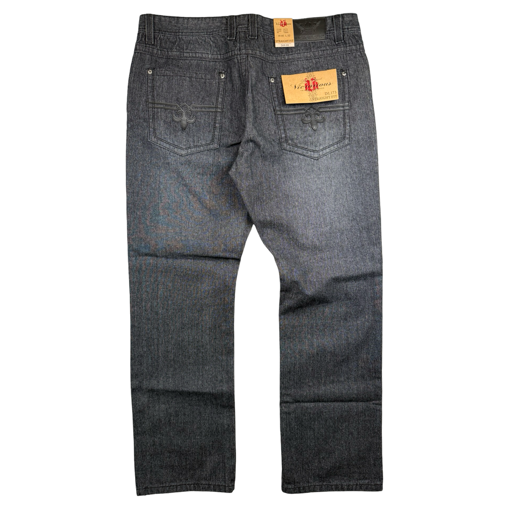 Vintage Y2K Victorious Straight Fit Baggy Jeans Black