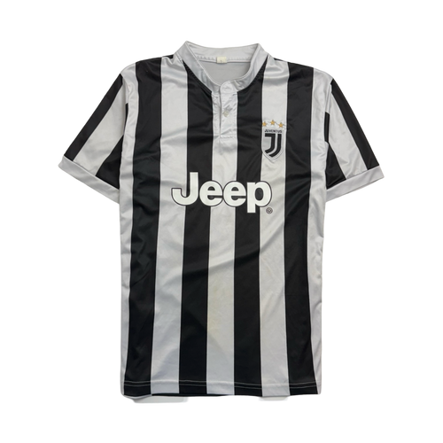 Vintage Juventus FC Jersey Black/White | Vintage Clothing Store Canada