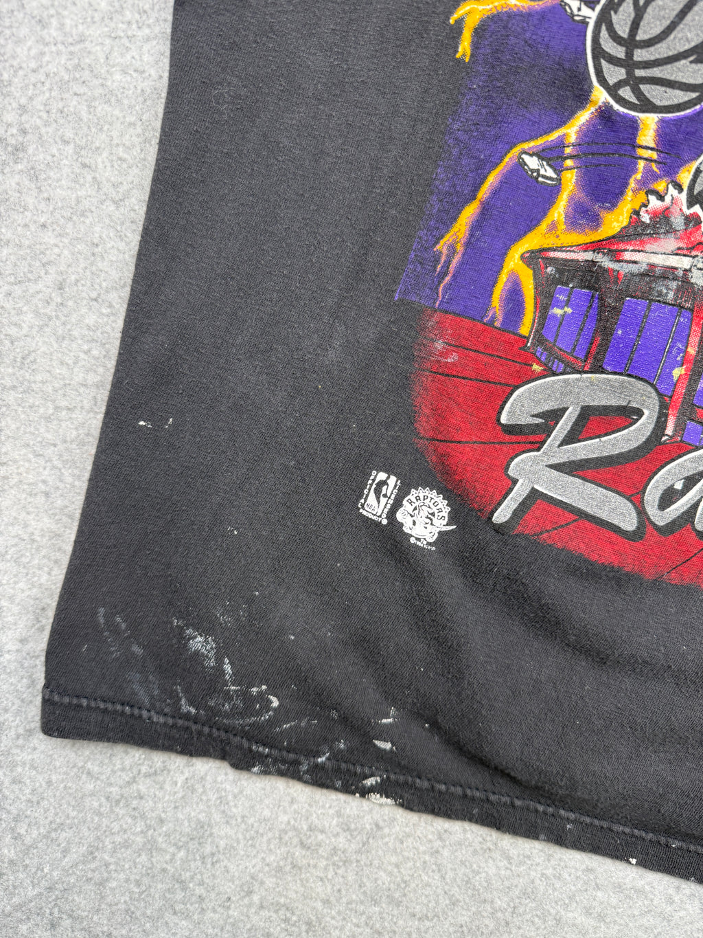 Vintage Toronto Raptors Mascot Tee Black