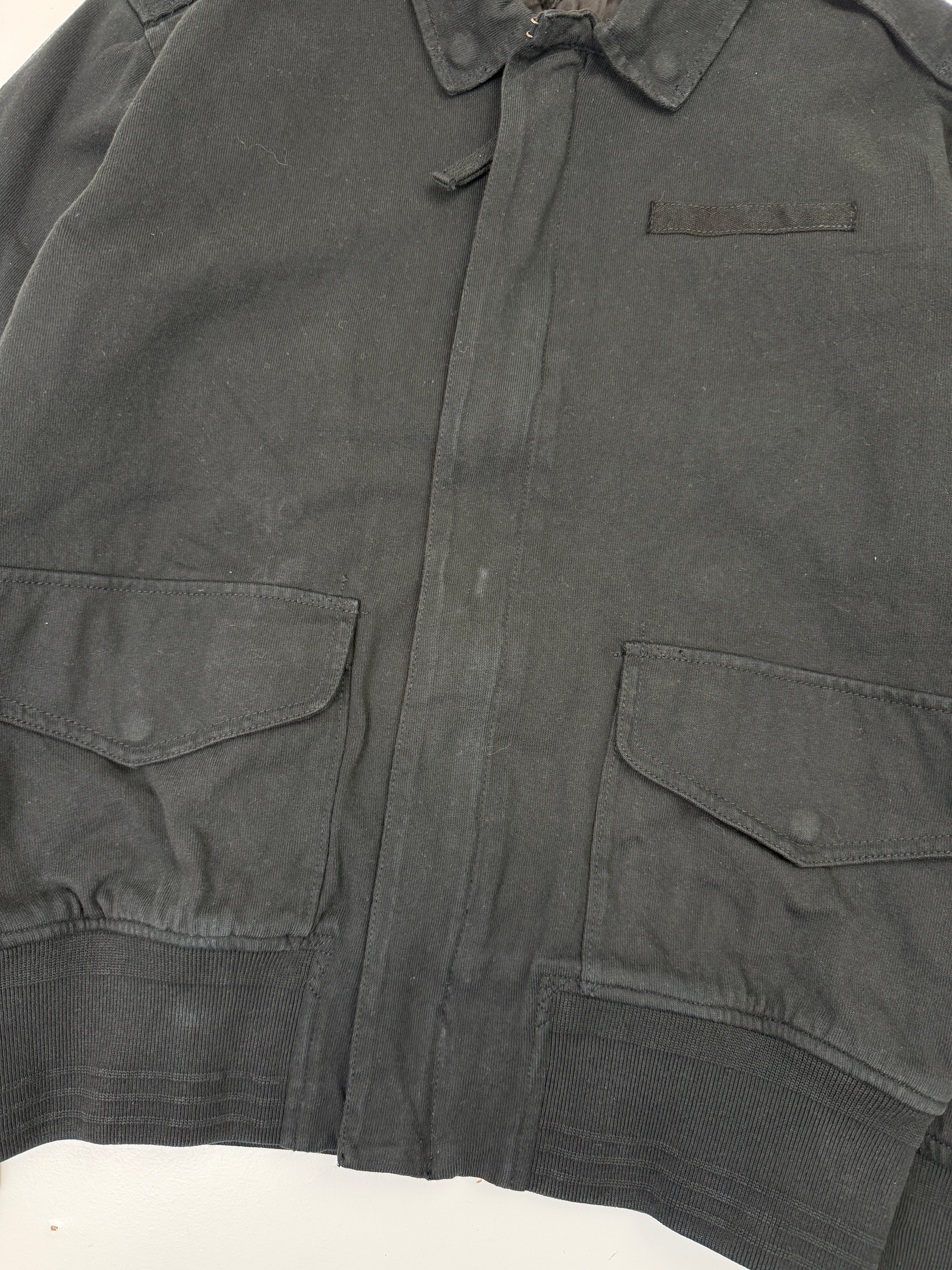 Vintage Polo Ralph Lauren Quilt Lined Zip Up Jacket Black