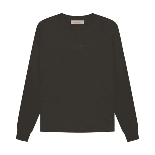 Fear of God Essentials Relaxed Crewneck 'Off Black' | Vintage Clothing Store Canada