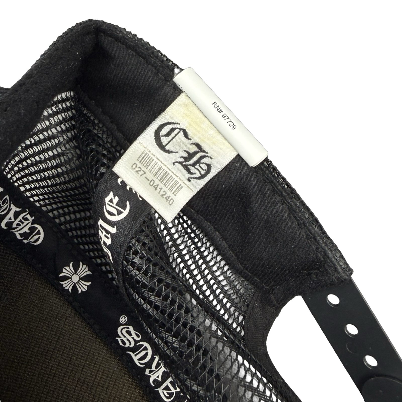 Chrome Hearts CH Hollywood Trucker Hat