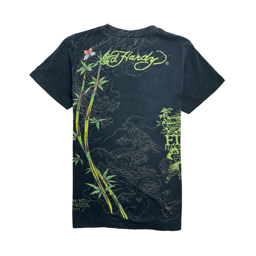 Vintage Y2k Ed Hardy Tee Black | Vintage Clothing Store Canada