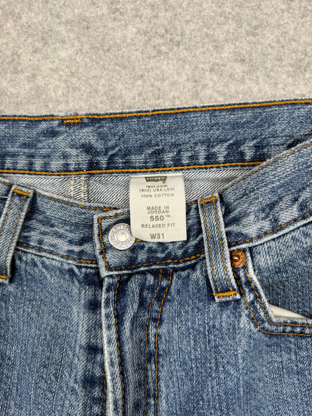 Levi's 550 Relaxed Fit Denim Shorts