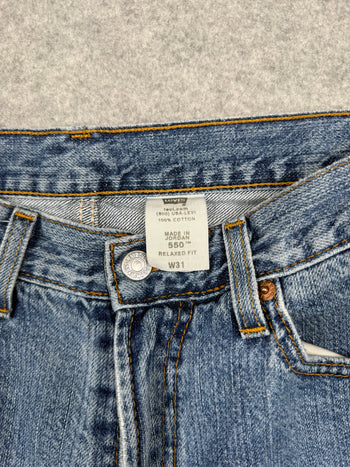 Levi's 550 Relaxed Fit Denim Shorts