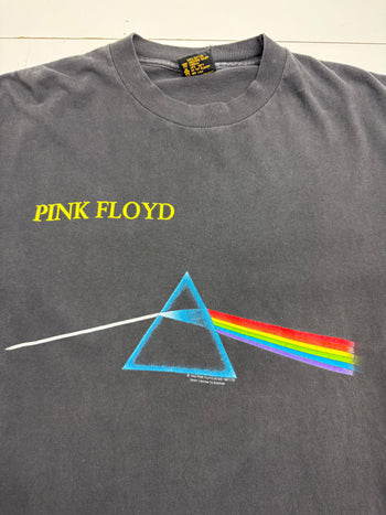 Vintage '92 Pink Floyd Band Tee Black