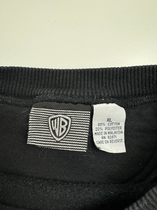 (XL) Vintage Warner Bros. Las Vegas Sweatshirt Black | Vitnage Clothing Store Canada