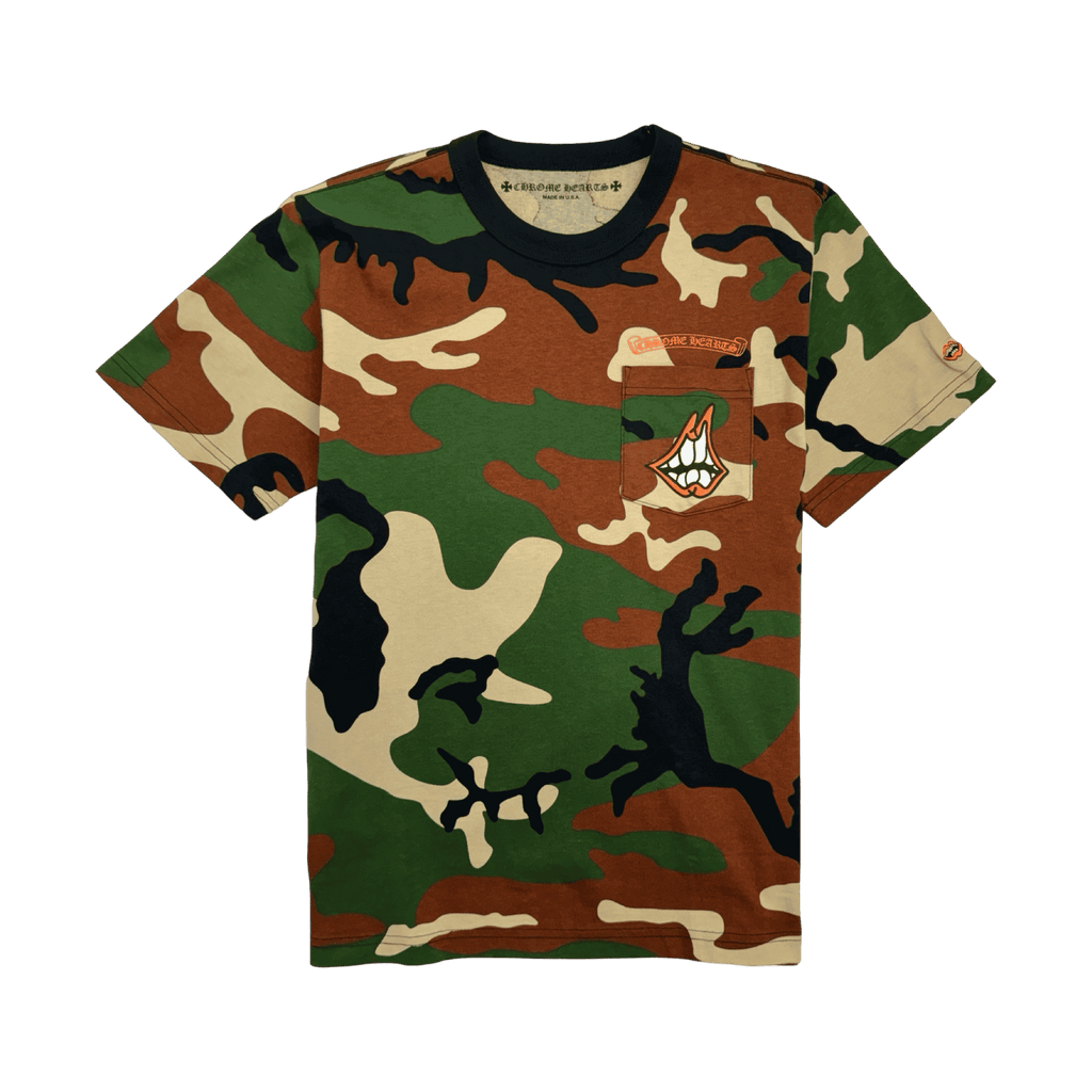 Chrome Hearts Matty Boy Caution Tee Camo