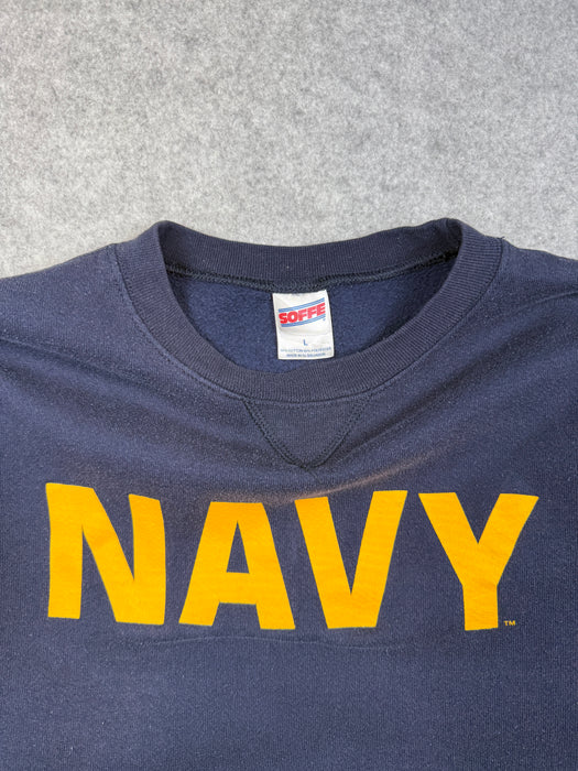 Vintage US Navy Crewneck Navy | Vitnage Clothing Store Canada