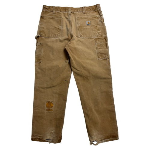Carhartt Double Knee Carpenter Pants Khaki | Vintage Clothing Store Canada