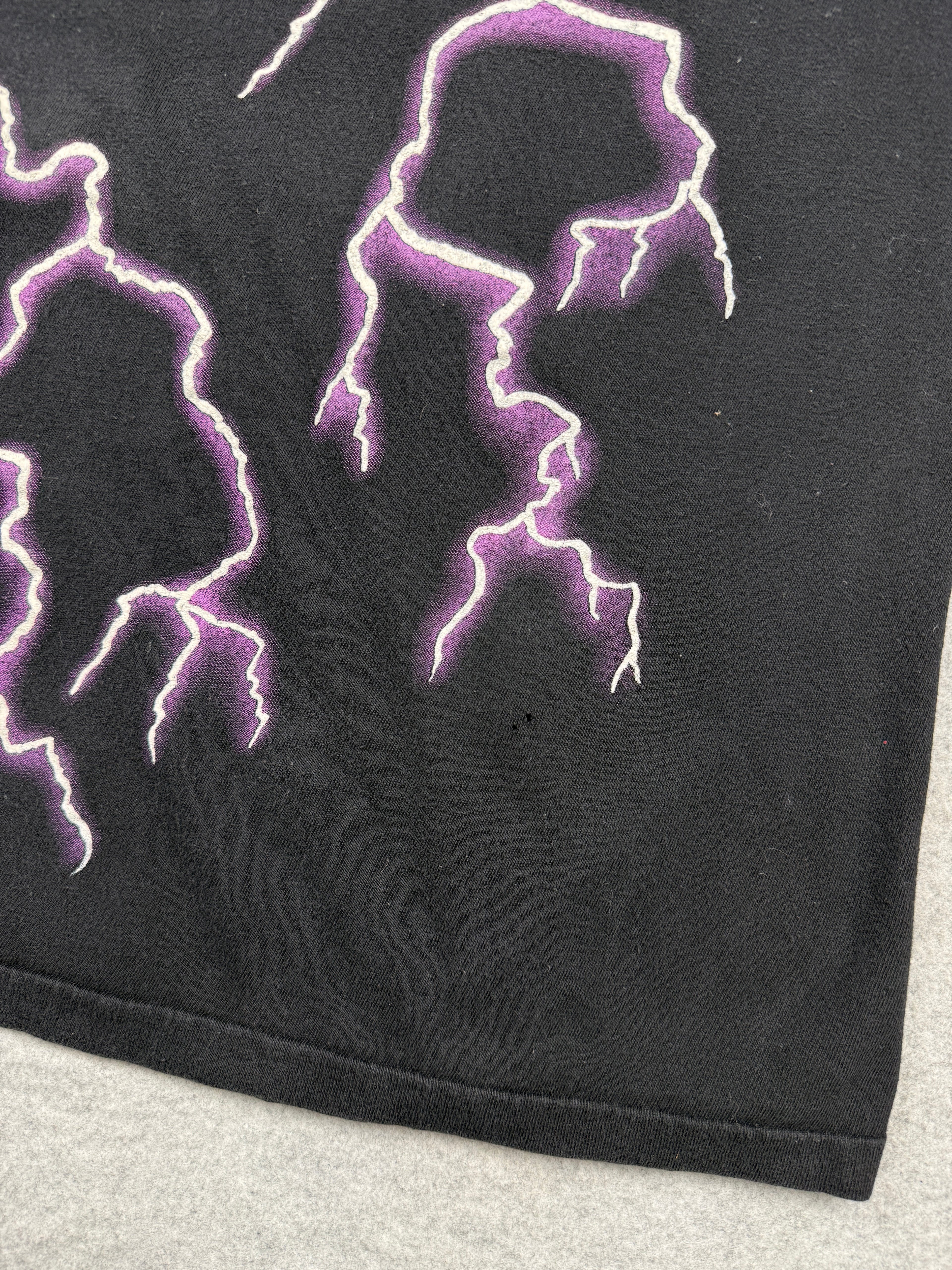 Vintage American Thunder Lightning Chief Tee Black