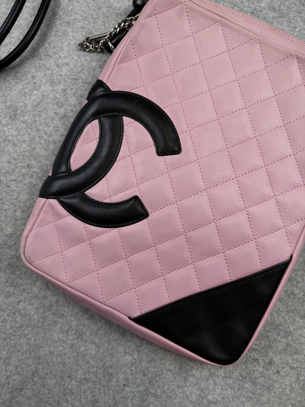 Chanel Ligne Cambon Messenger Bag Pink