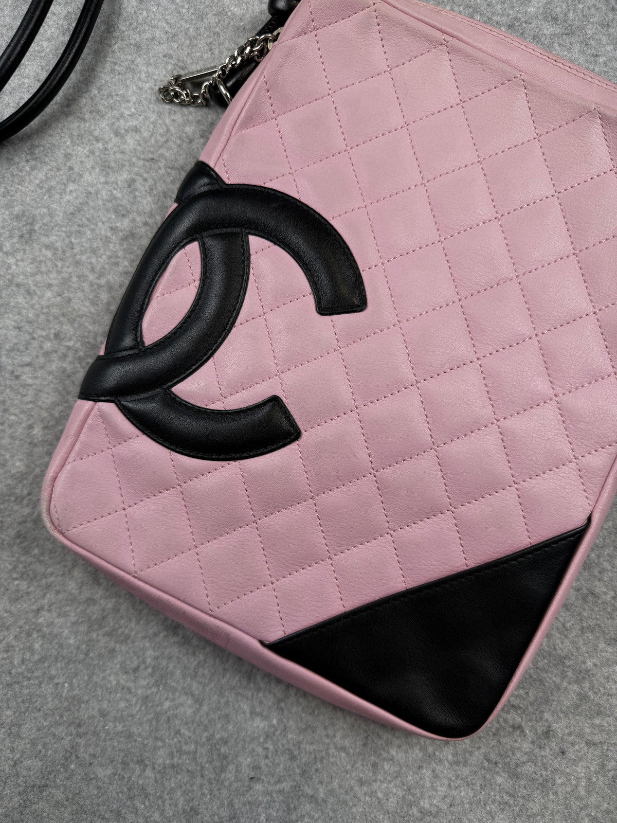 Chanel Ligne Cambon Messenger Bag Pink