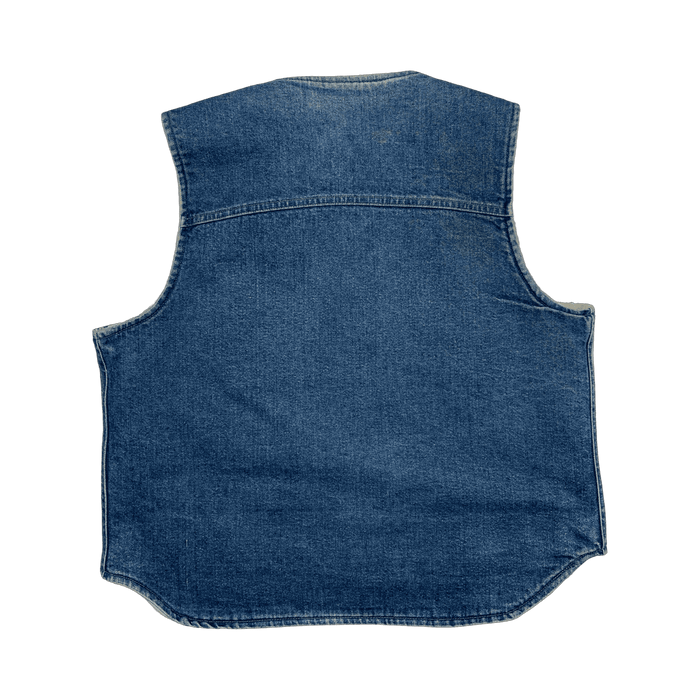 Vintage 90s Carhartt Sherpa Lined Vest Denim | Vitnage Clothing Store Canada