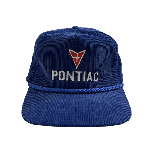 Vintage Pontiac Corduroy Trucker Hat | Vintage Clothing Store Canada