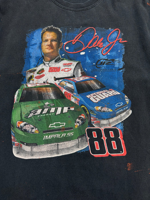 Vintage '08 Dale Jr. Nascar Tee Black | Vitnage Clothing Store Canada