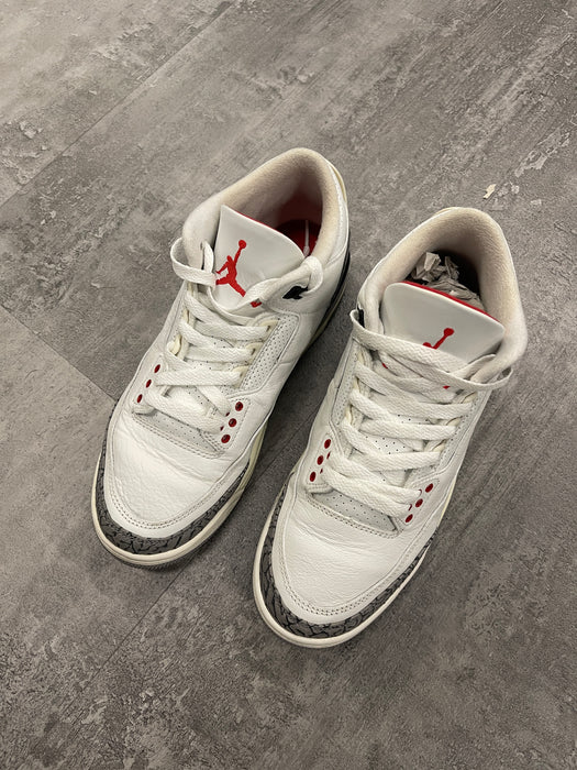 Air Jordan 3 Retro White Cement Reimagined (USED) | Vitnage Clothing Store Canada