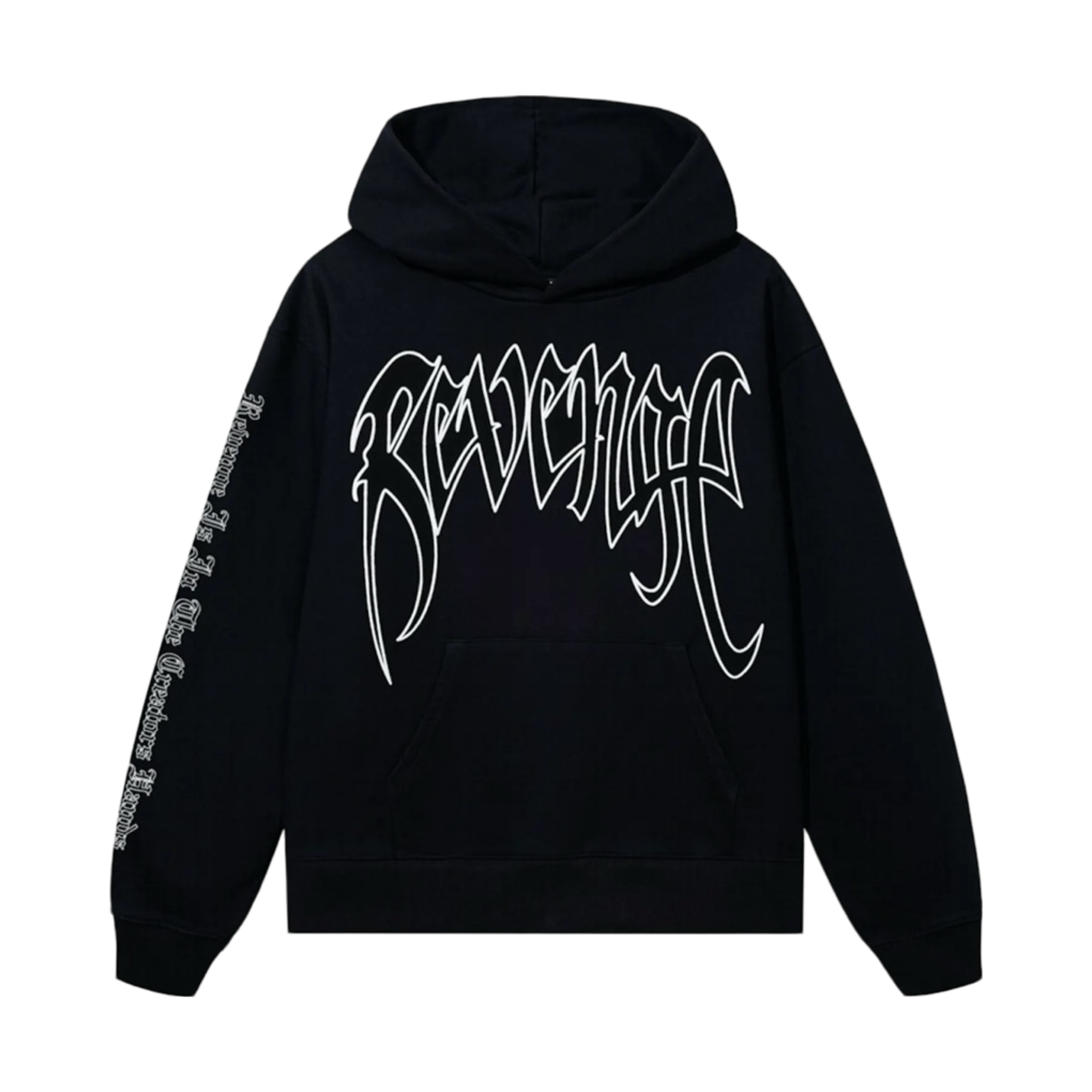 Revenge XXXTentacion Kill Outline Hoodie Black/White – ShopDemand