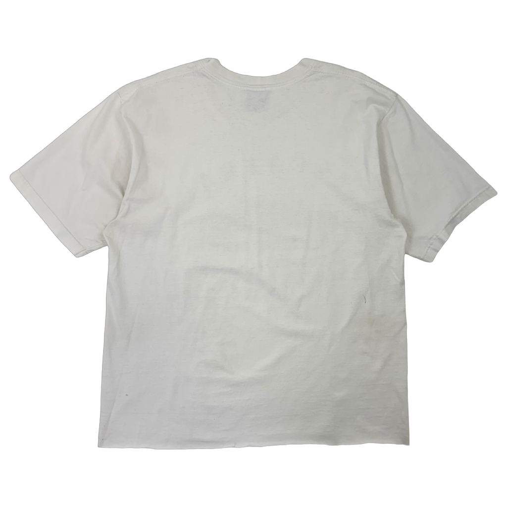 Vintage Alcatraz Penitentiary Distressed Tee White