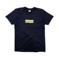 Supreme Bling Logo Tee Navy (USED)