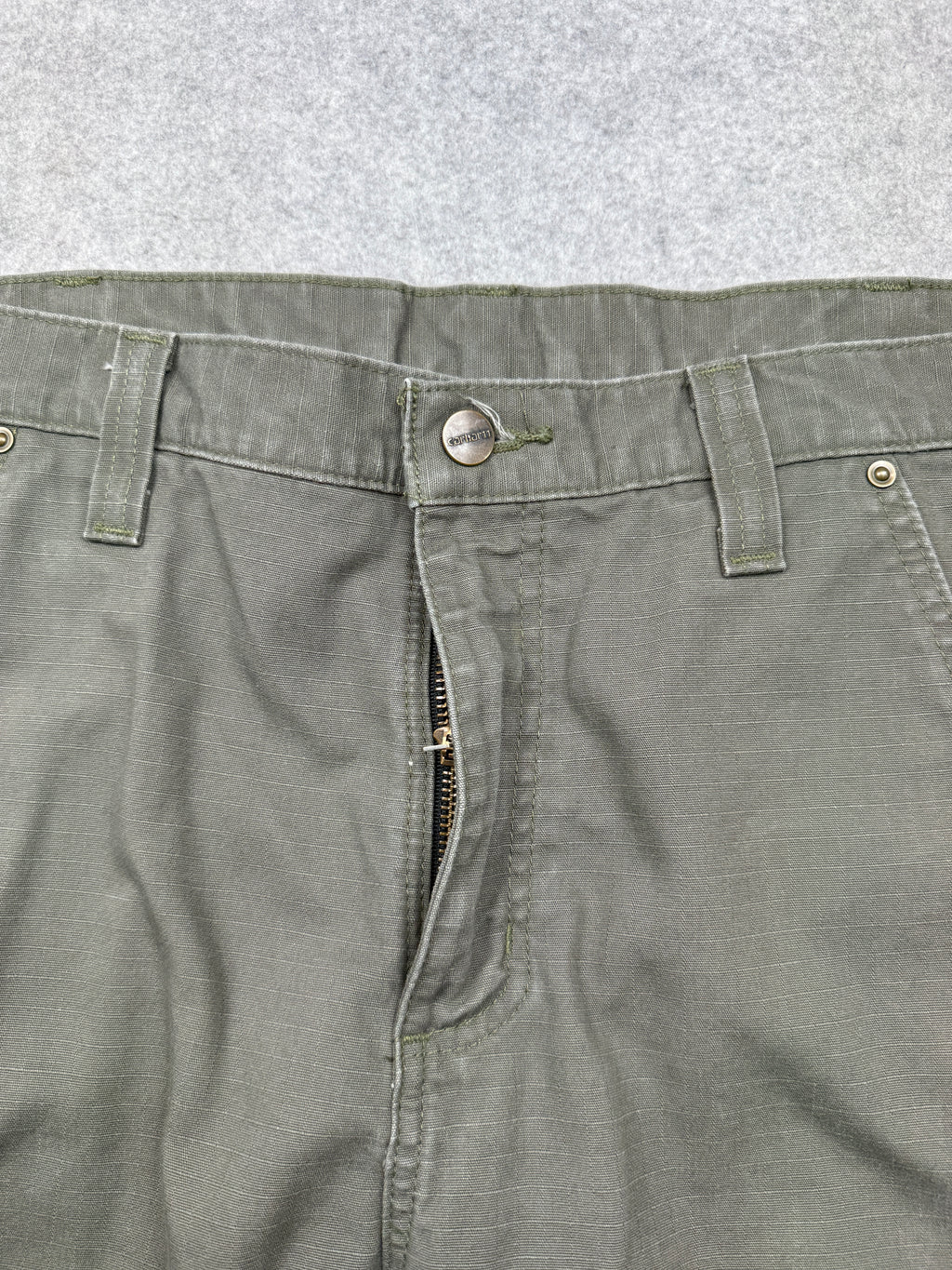Carhartt Relaxed Fit Carpenter Cargo Shorts Moss Green