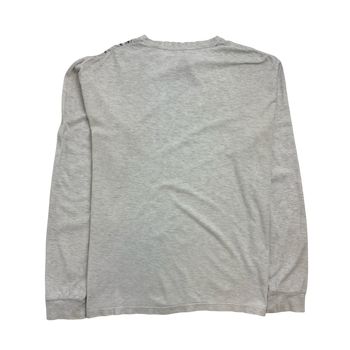 Vintage Y2k Billabong Waffle L/S Tee White