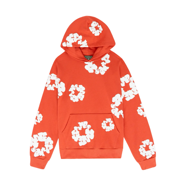 Denim Tears Cotton Wreath Hoodie Orange