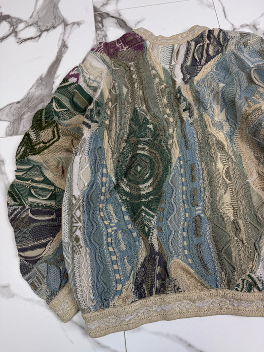 Vintage Coogi 3D Knit Sweatshirt | Vitnage Clothing Store Canada