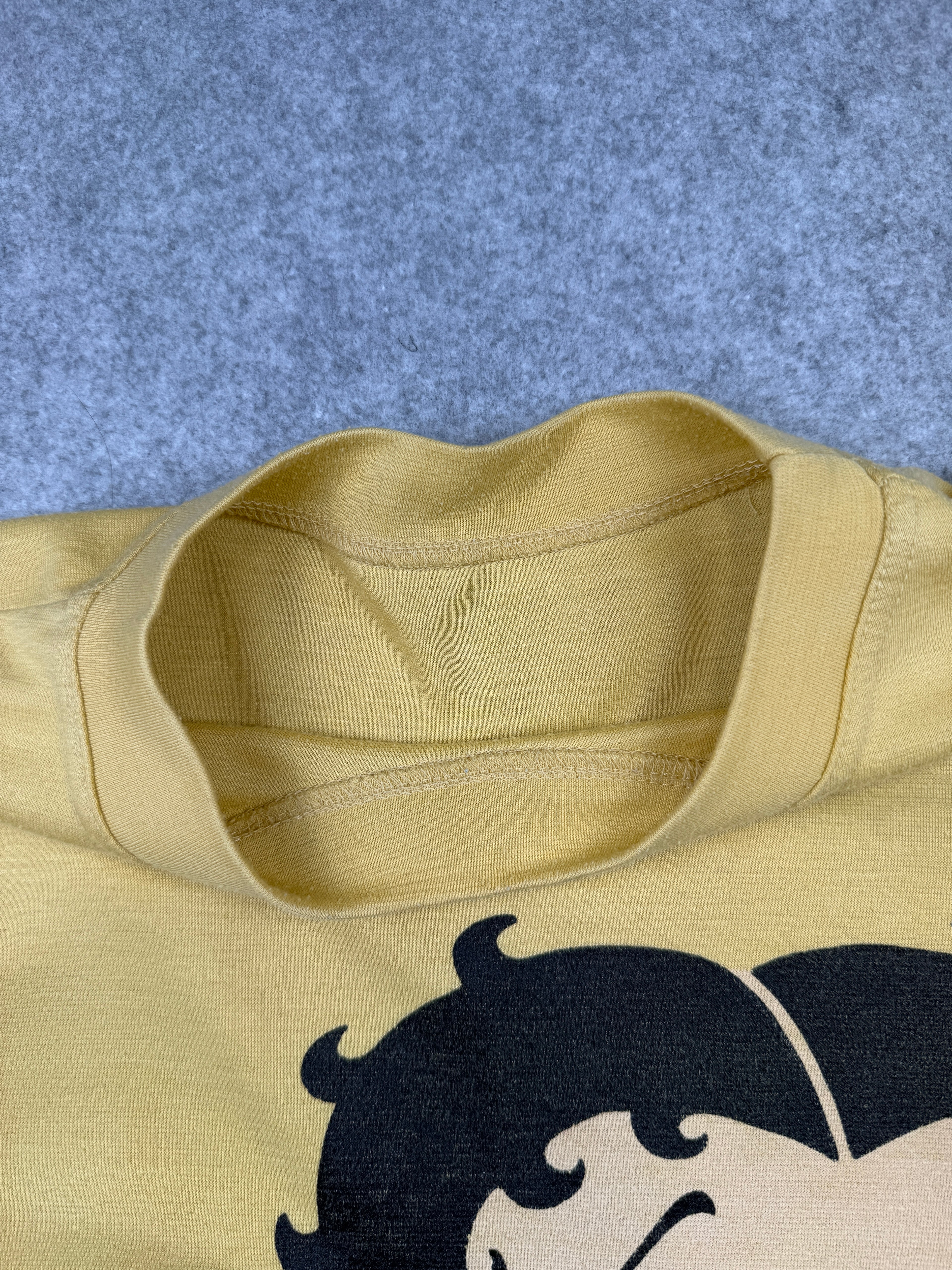 Vintage Betty Boop Graphic Tee Yellow