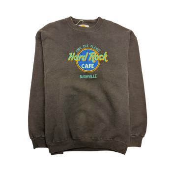 Vintage Hard Rock Cafe Nashvile Sweatshirt Black