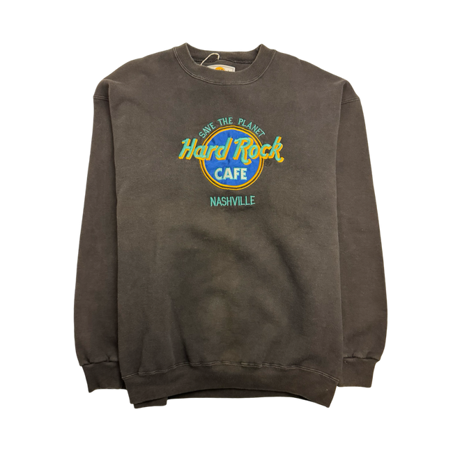 Vintage Hard Rock Cafe Nashvile Sweatshirt Black