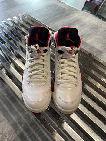 Air Jordan 5 Retro Fire Red Black Tongue 2013 (USED)