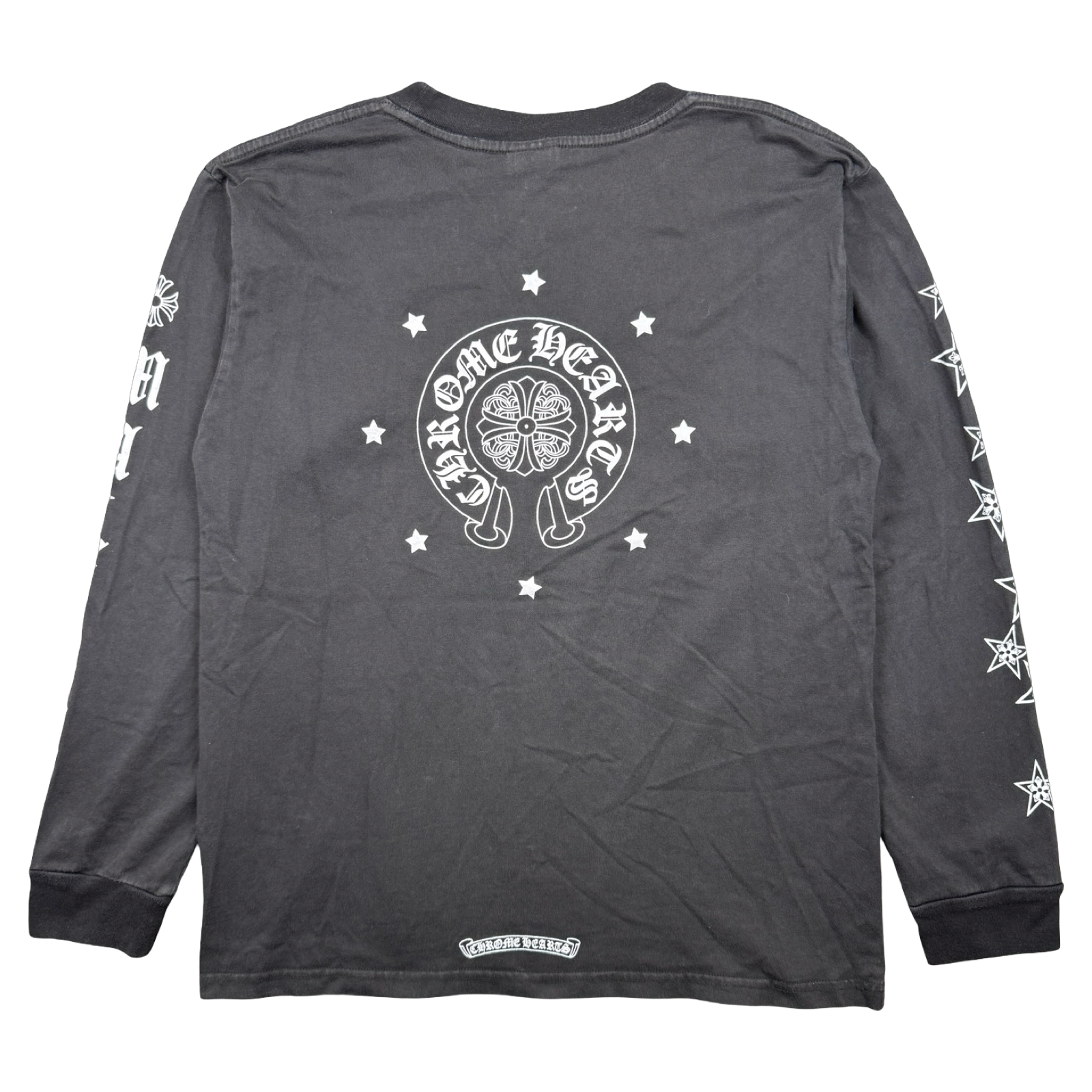 Vintage Chrome Hearts Malibu Exclusive Stars L/S Tee Black