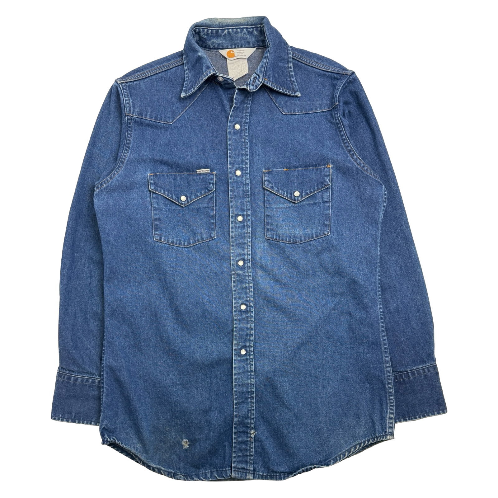 Vintage Carhartt Button-up L/S Shirt Denim