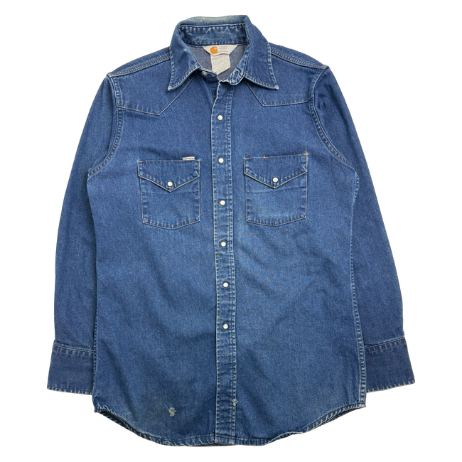 Vintage Carhartt Button-up L/S Shirt Denim