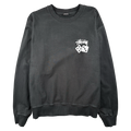 Stussy Dice Pigment Dyed Crewneck Black (USED)