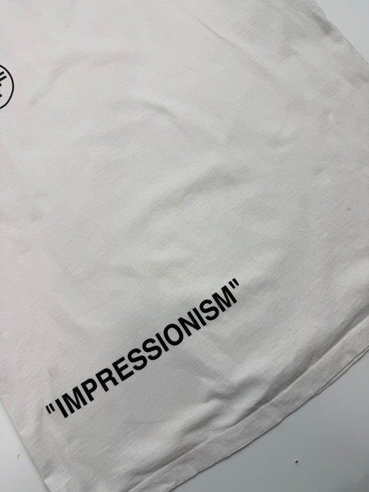 OFF-WHITE Impressionism Diagonal Stencil Tee White (USED) | Vitnage Clothing Store Canada