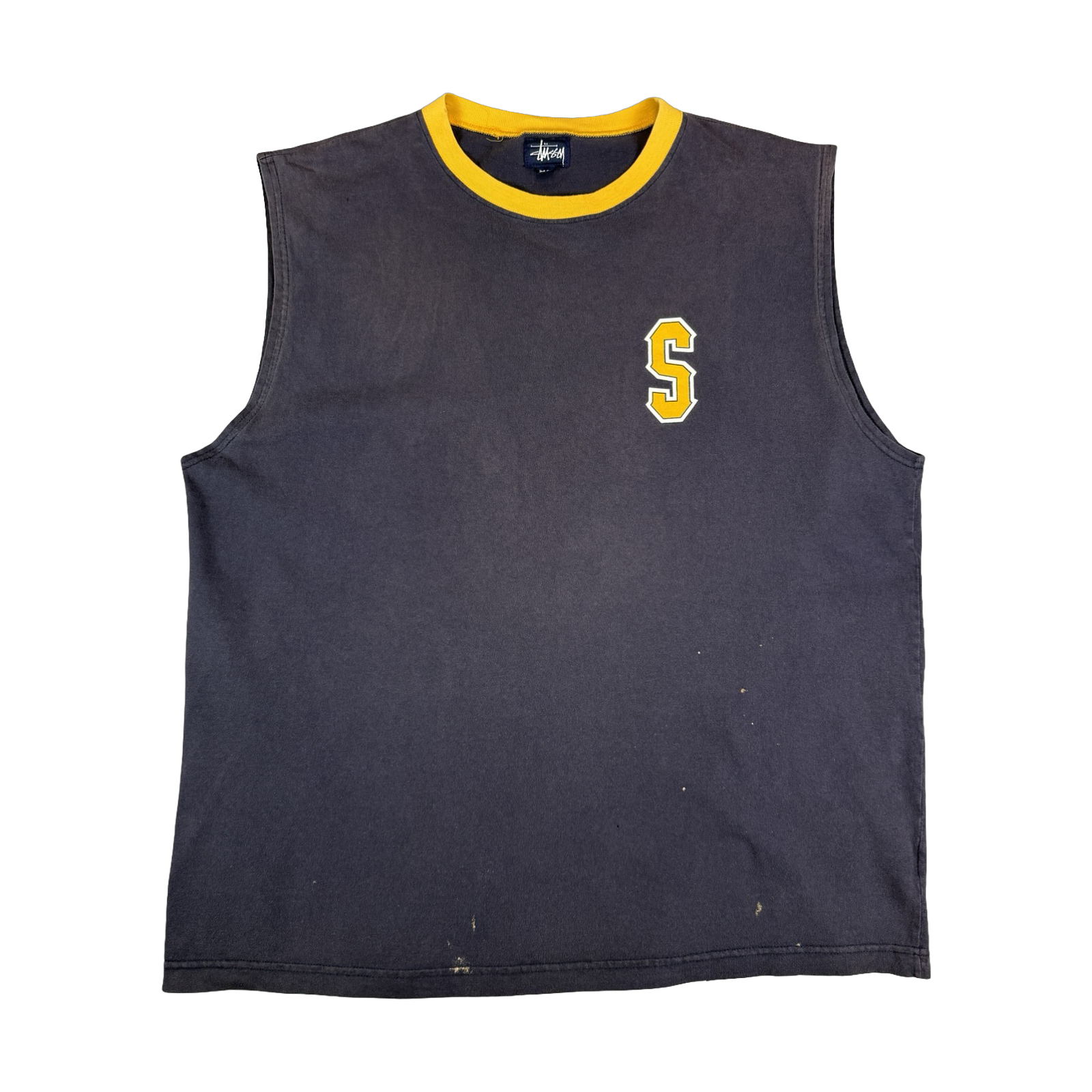 1990s Stussy NYLTA Tank Top Navy (USED)
