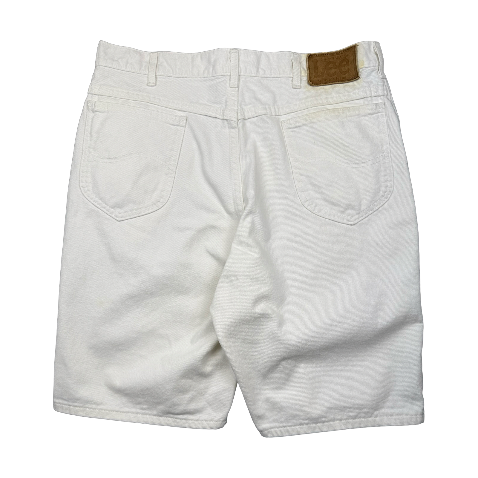 Vintage Lee Shorts White