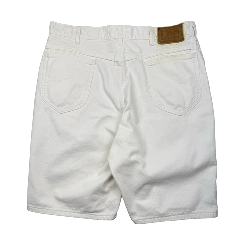Vintage Lee Shorts White | Vintage Clothing Store Canada