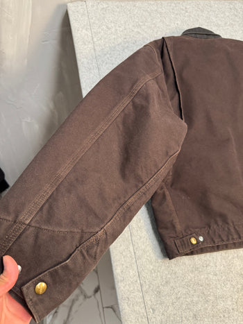 Vintage 2000’s Carhartt Detroit Work Jacket Dark Brown