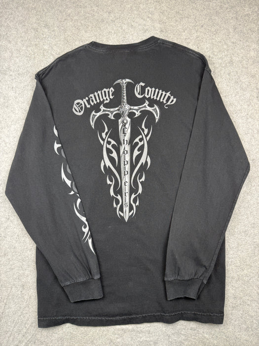 Orange County Choppers Silver Sword L/S Tee Black | Vitnage Clothing Store Canada